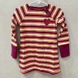 NWT Alba of Denmark Merry MySchool Dress Boysenberry Magic Stripe